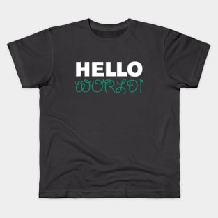 Hello world! Kids T-Shirt